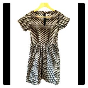 Mata Traders Graphic Shapes Dress Small